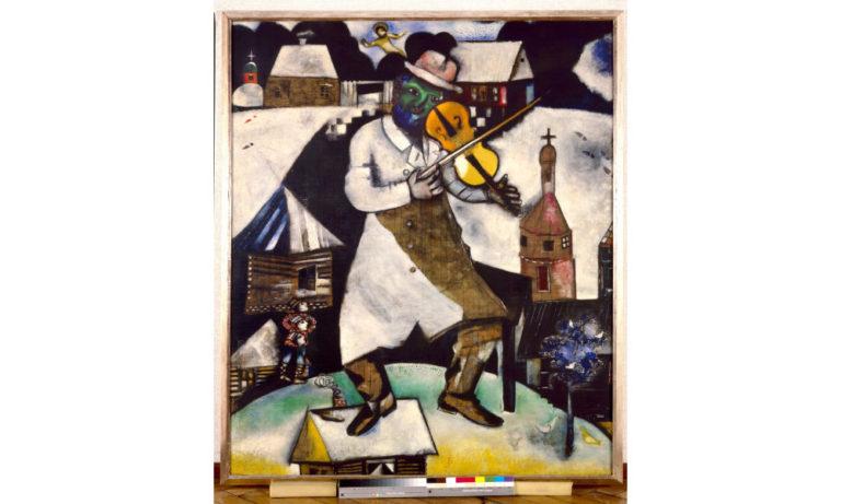 Marc Chagall. The FiddlerLe violoniste1912-1913. Collection Stedelijk Museum Amsterdam