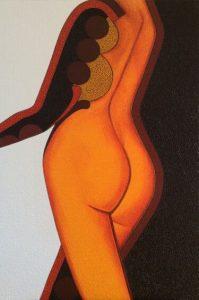 Luna - Öl auf Leinwand - 120 x 80 cm - 2018