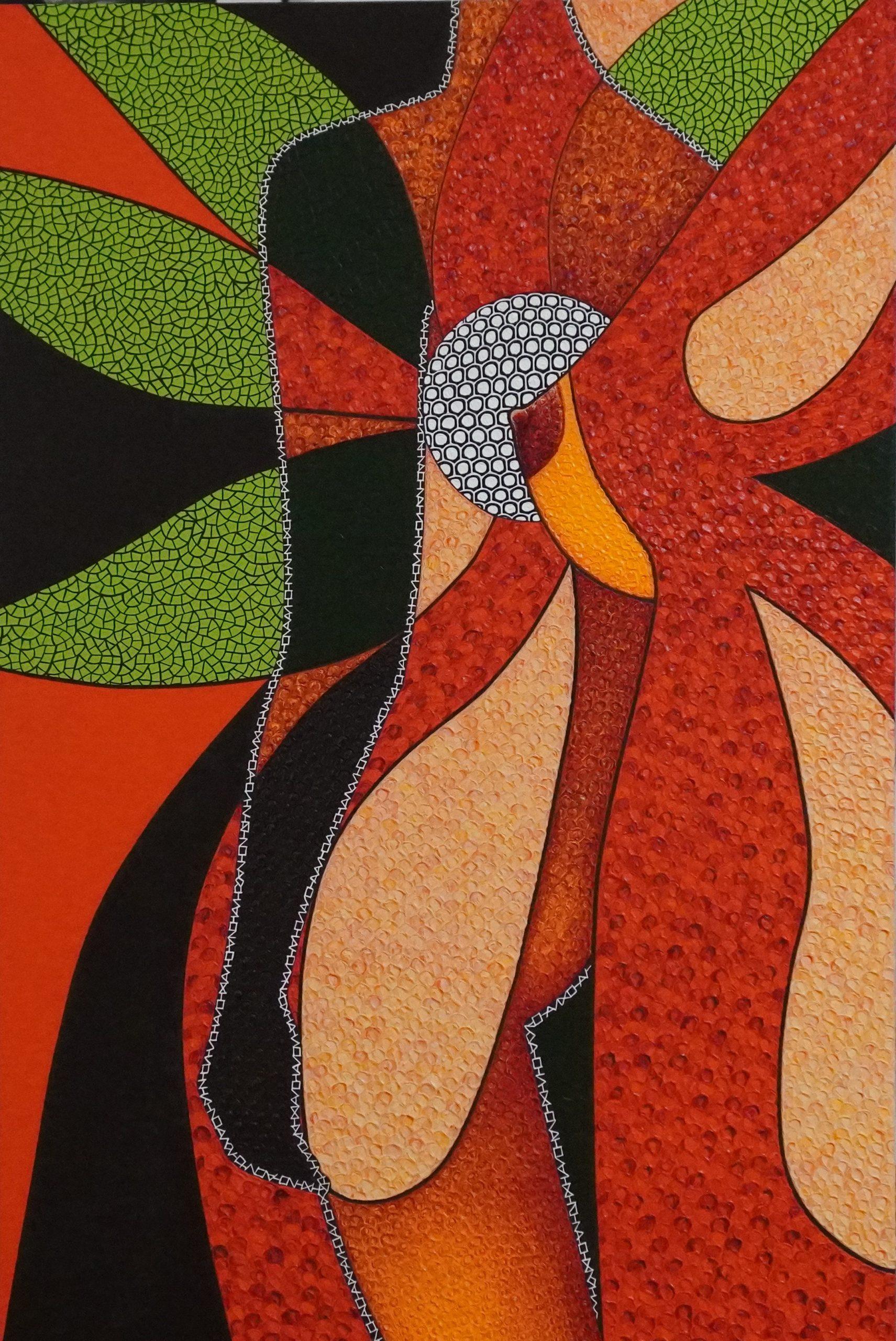 Der Reiz des Sinnlichen - Öl auf Leinwand - 120 x 80 cm - 2024