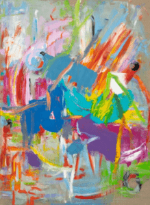Farbfelder 214 – Öl auf Leinwand – 150 x 110 – 2024