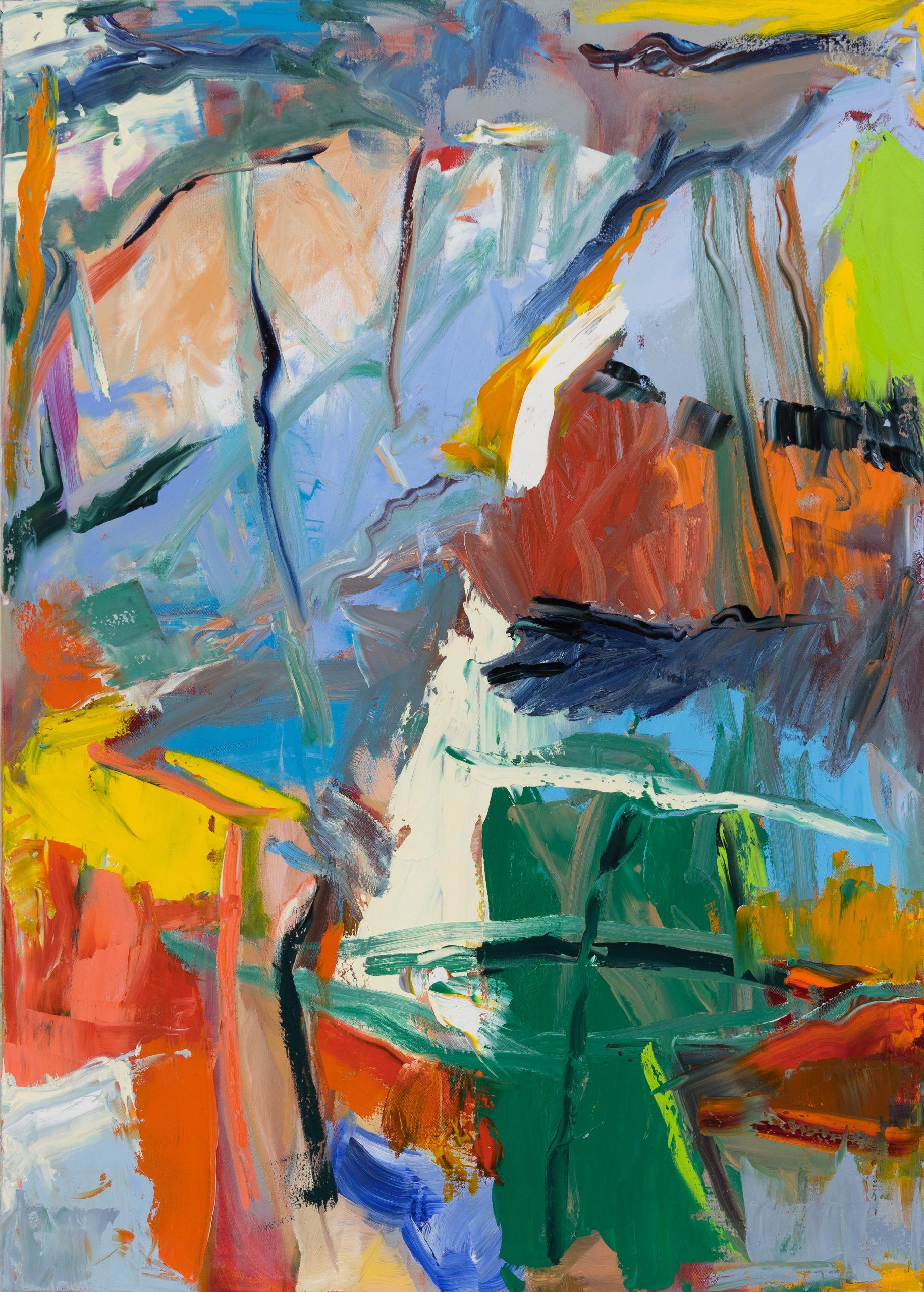 Farbfelder 221 – Öl auf Leinwand – 140 x 100 – 2024