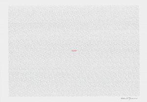 Kunst - Helmut Spanner, coloured pencil on watercolour paper, 70 x 100 cm, 2024