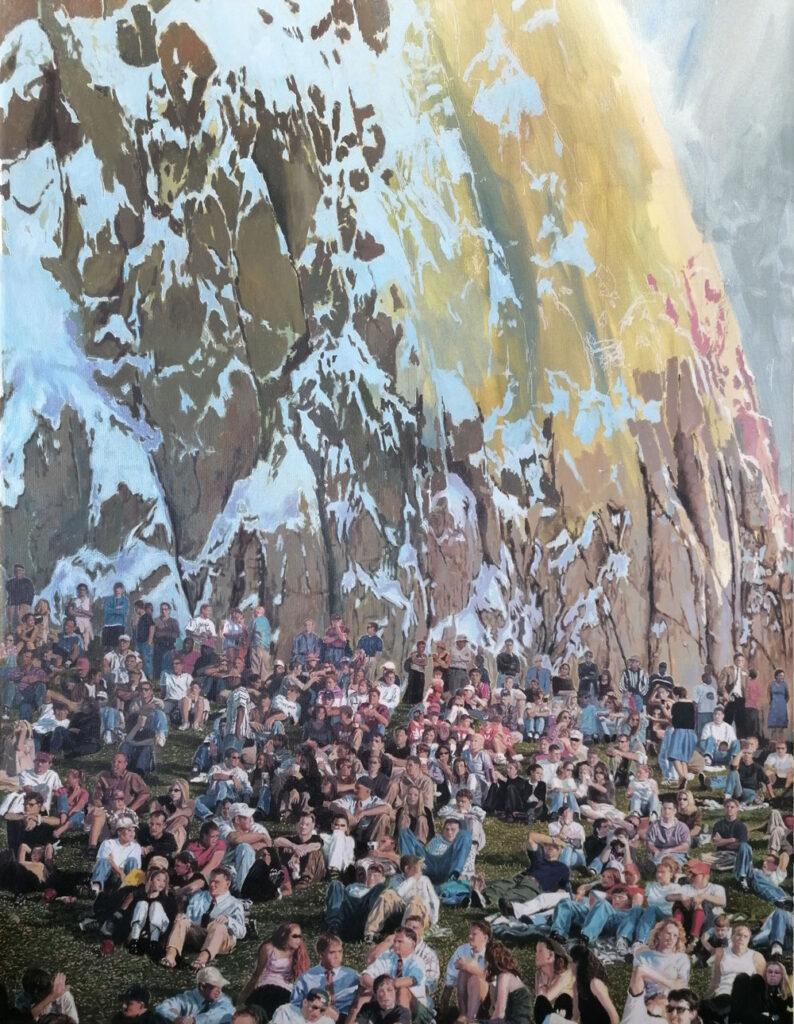 Le Concert (The Concert) - Oil on cotton - 120 x 80 cm - 2026